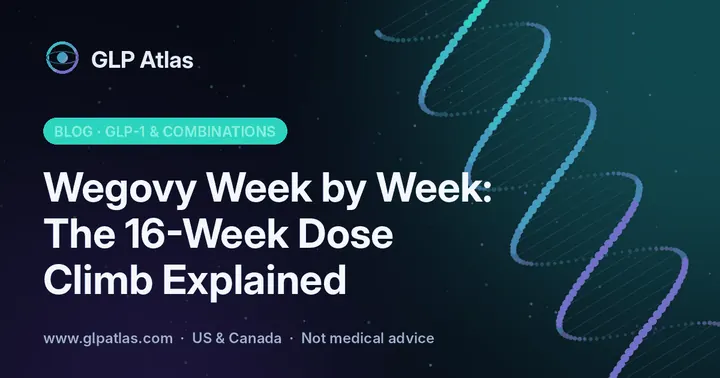 Wegovy Week by Week: The 16-Week Dose Climb Explained